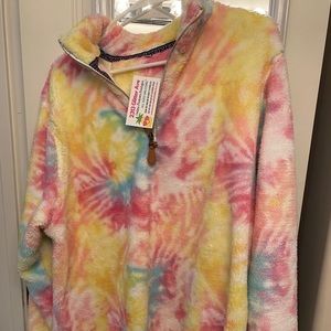 tie dye Sherpa!